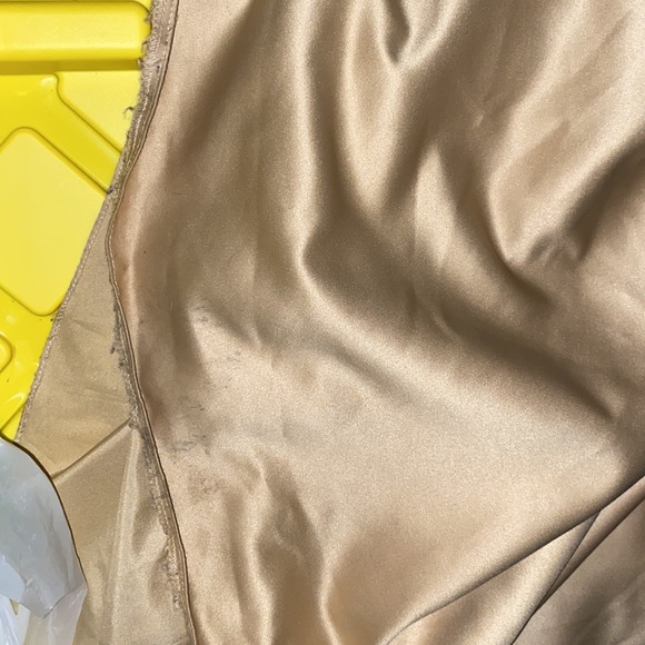 Formal Gold Dress - Picture 6 of 7